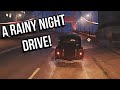 A rainy night drive, somewhere in the 1930s! 