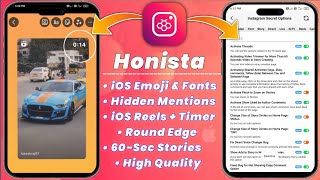 honista iphone story🔥honista round edge story setting | honista story round / honista new features