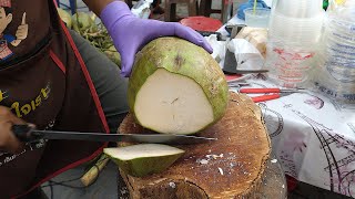 태국 길거리 과일 자르기 달인 / amazing fruits cutting skills - thai street food