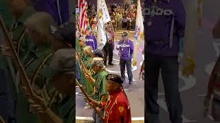 Retiring of Colors - Powwows.com #SHORTS