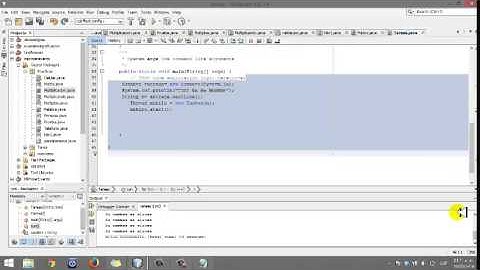 Estados de los Hilos en Java(Netbeans)