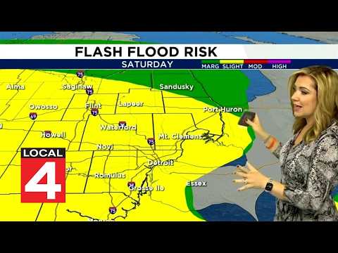 Metro Detroit weather forecast Sept. 17, 2026 -- Noon Update