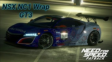 #5[NFS PB] NSX NC1 Customize/NSX NC1 カスタマイズ