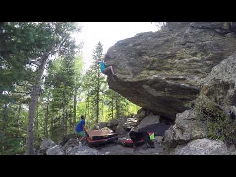 Beta Video for climb Dark Horse Sit v11, Guanella Pass