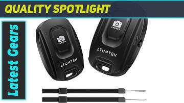 Atumtek Camera Remote Shutter: Bluetooth 5.2 Selfie Button Review