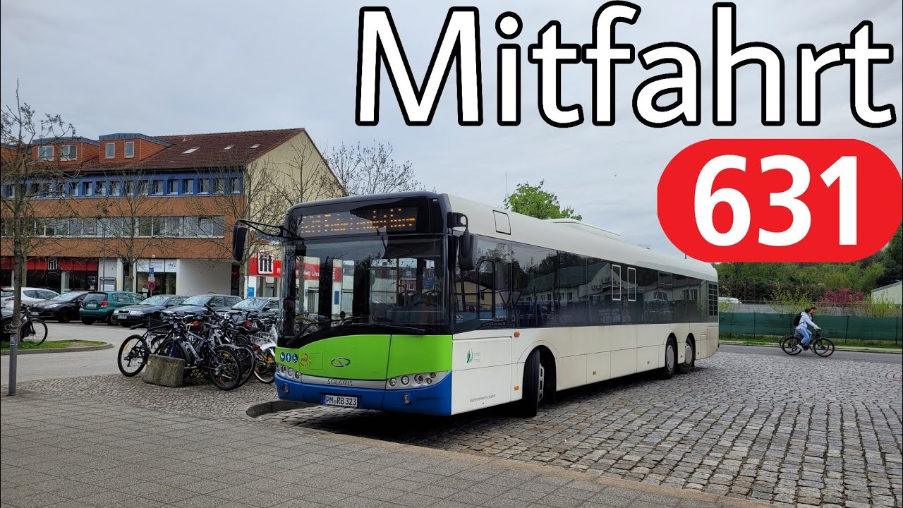 Mitfahrt | Solaris Urbino III 15 | Linie 631 | S Potsdam Hbf - Werder (Havel), Bahnhof
