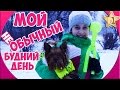 Мой будний день / Один день из моей жизни. Моё утро. Гуляю с собакой 🐶 лепим снежки. Иду на концерт