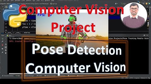 Pose Tracking Module With OpenCv and Mediapipe | Computer Vision Project | Urdu Hindi