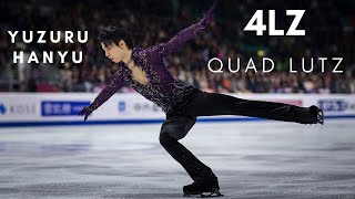 Yuzuru HANYU: QUAD LUTZ (4Lz)