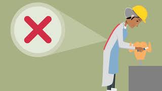 Training video on correct posture
