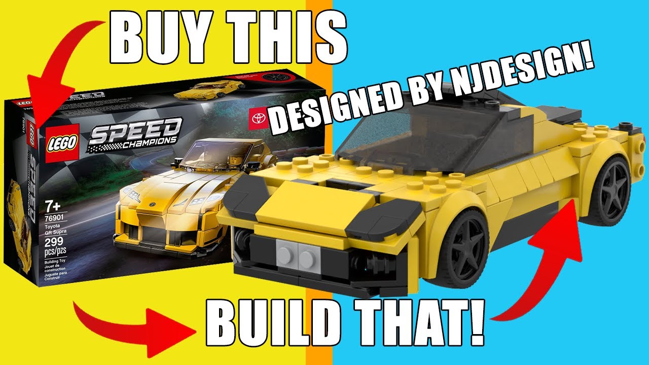TOP Alternate Models for LEGO 76901 Toyota GR Supra by NJDesign