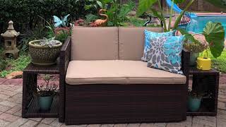 YITAHOME 4 Piece Patio Furniture Sets Install Video