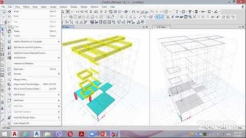 Live from 7th Session ETABS & SAFE structural analysis & design training session by NIE