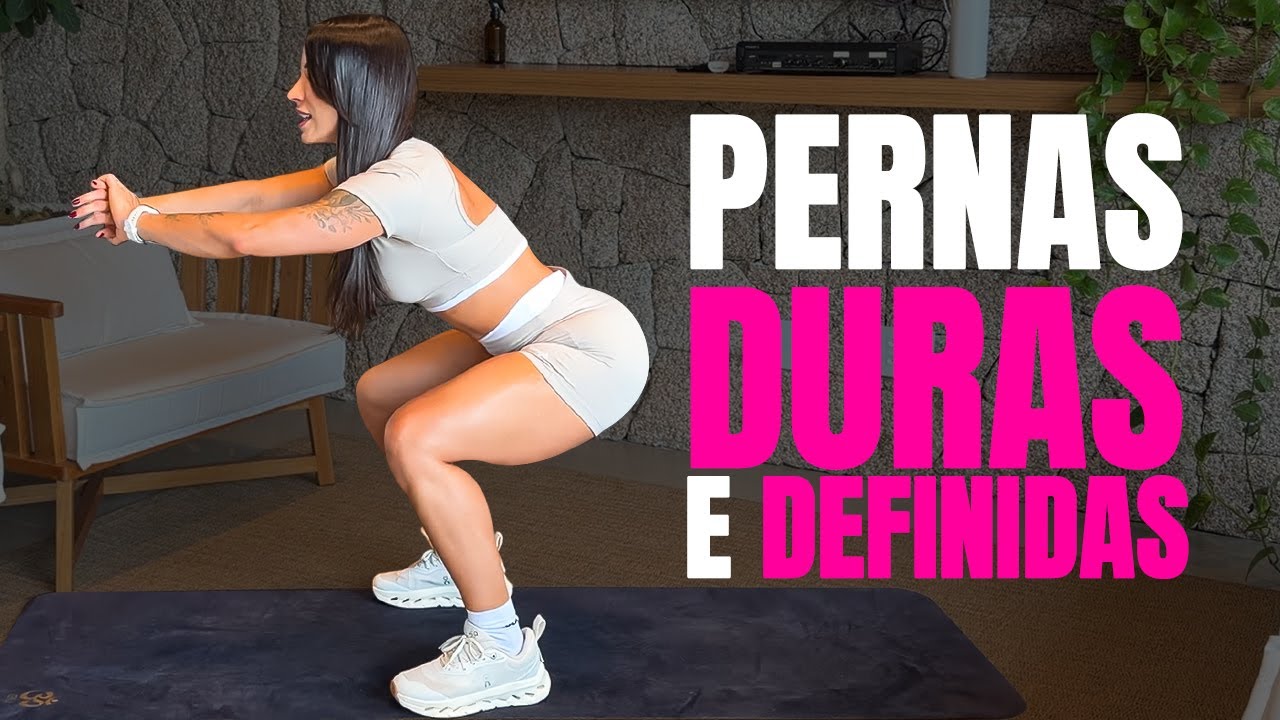 DESAFIO para ENDURECER AS PERNAS | Tay Training