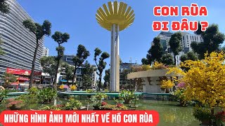 HỒ CON RÙA khoác áo mới nhưng KHÔNG THẤY CON RÙA.
