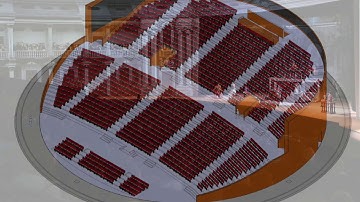 Unique rotative stand for the Giants