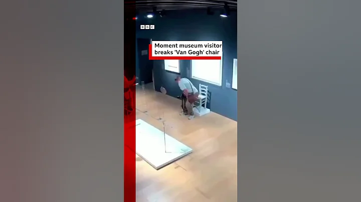 Man breaks crystal-covered 'Van Gogh' chair in museum. #Italy #Art #BBCNews