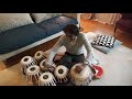 Prabhu edouard  polyrhythmic tabla and vocal solo