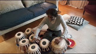 Prabhu Edouard - Polyrhythmic tabla and vocal solo