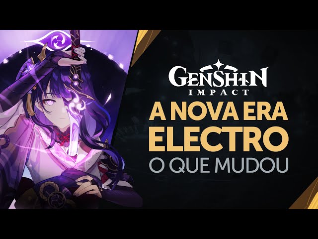 RAIDEN melhorou os personagens ELECTRO