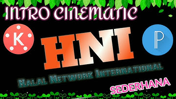 Cara Membuat INTRO CINEMATIC Sederhana || Pixellab | Kinemaster