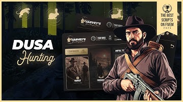 [QB/QBOX/ESX] Best Hunting Script - 3 New Animal, Tracing, Advanced AI | Fivem Script