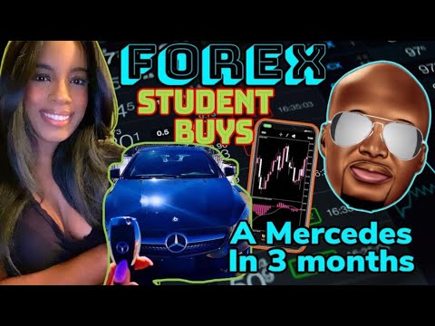 Forex trader beginner buys brand new Mercedes in 3 months