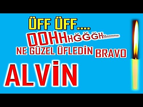 İyi ki Doğdun Alvin İsme Özel Komik Doğum Günü Şarkısı