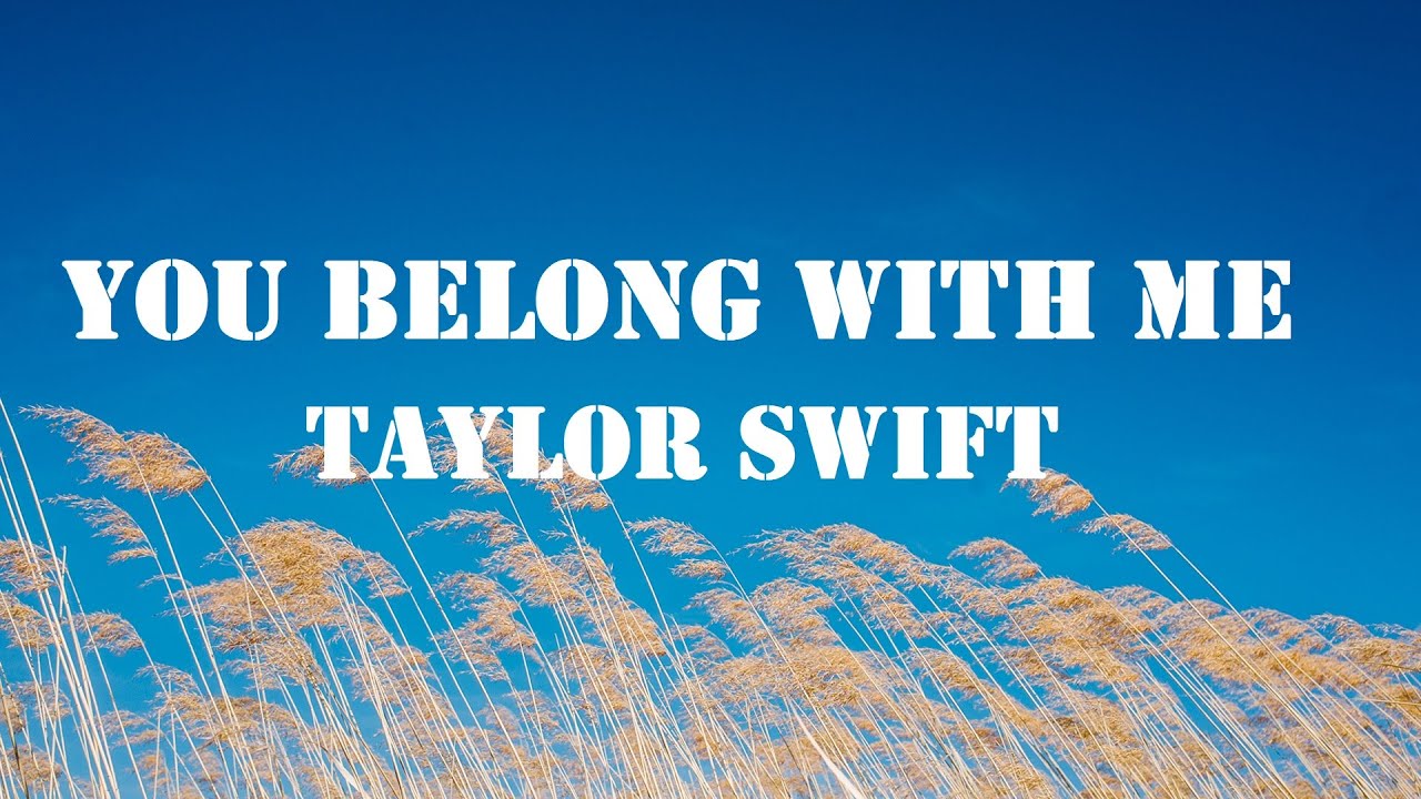 You Belong With Me   Taylor Swift Lyrics   Mix 1 Hour