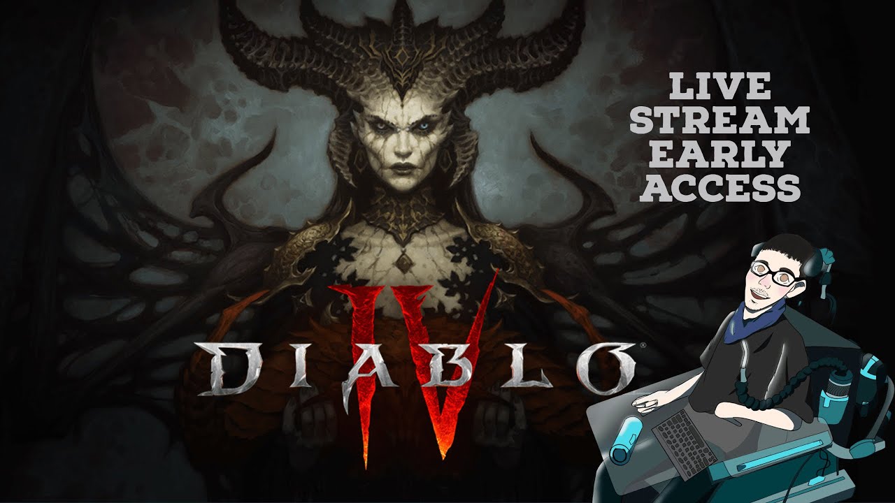 Live, Diablo 4 early access with Tron - YouTube