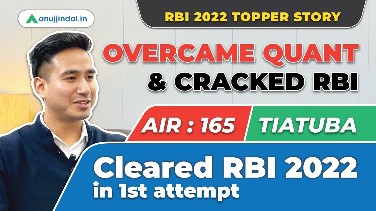 RBI Grade B Interview RBI Topper RBI 2022 Rankers Interview Anuj 