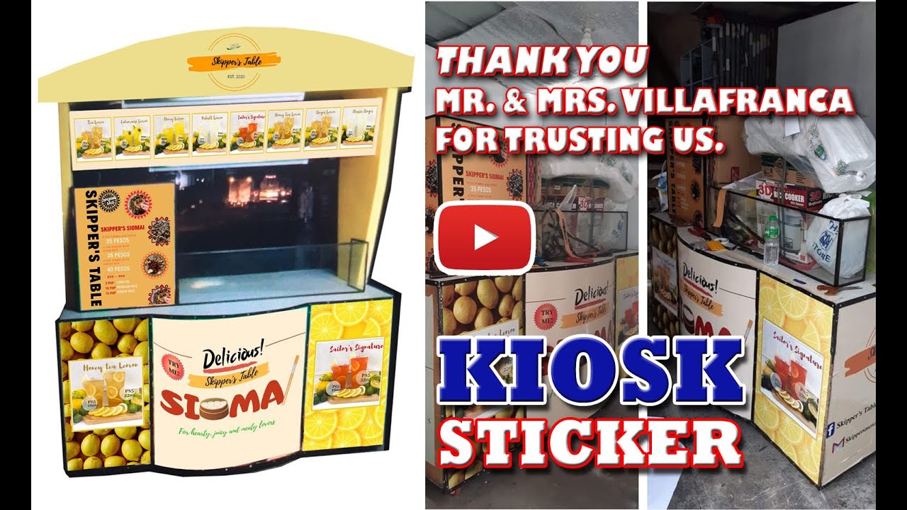 KIOSK STICKER YouTube