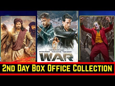 war-vs-syeraa-vs-joker-|-second-day-box-office-collection-|-box-office-collection-day-2