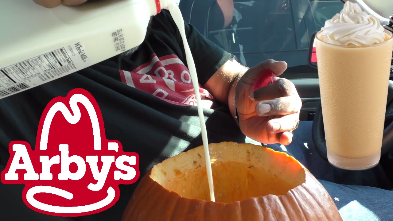 vlogs in spanish Arby's DIY HOOD HOLIDAY Pumpkin Cheesecake Shake