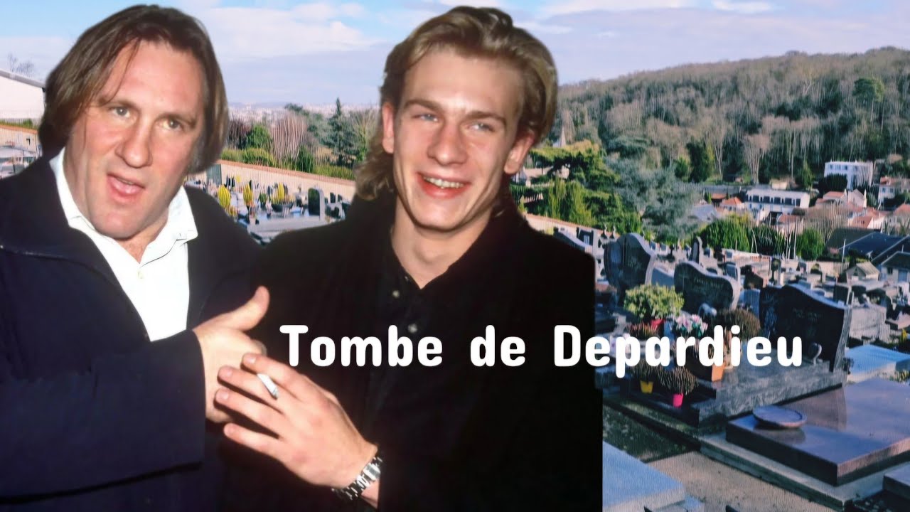 Tombe de Guillaume Depardieu Gérard Depardieu Cimetière Bougival #depardieu #actor #rip #cimetière