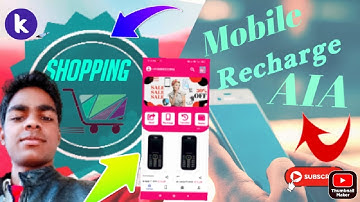 Kodular Shopping and Mobile Recharge AIA