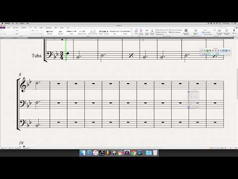 Sibelius tutorial Part 3