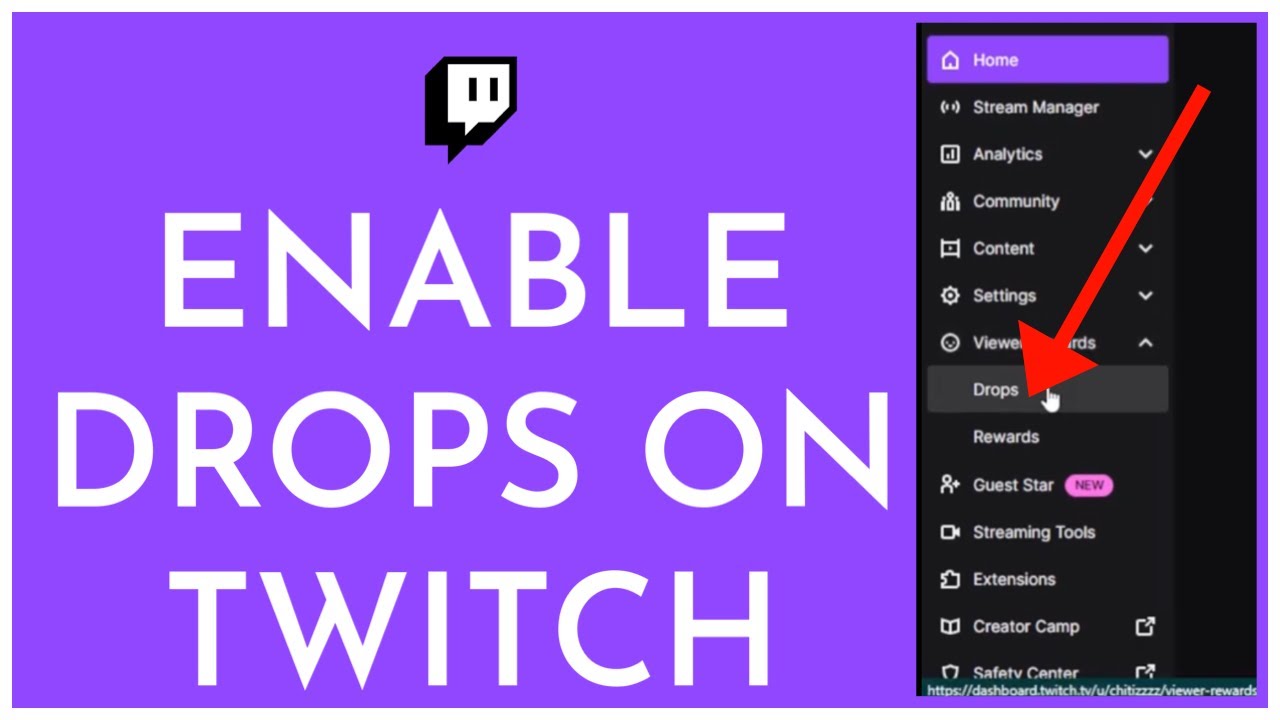 How To Enable Drops On Twitch (2023)  Turn On Twitch Drops (Quick & Easy)  