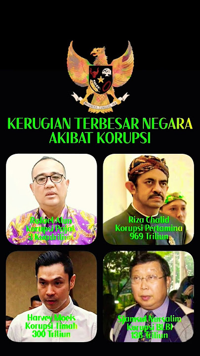 Kerugian Terbesar Negara Akibat Korupsi #shorts #korupsi #rafaelalun #rizachalid #harveymoeis #news