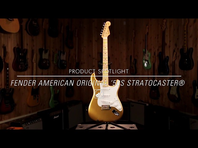 Fender American Original '50s Stratocaster - YouTube