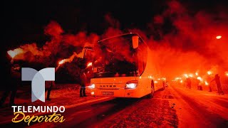 El espectacular recibimiento del Zenit ruso en la Europa League | Telemundo Deportes El espectacular recibimiento del Zenit ruso en la Europa League | Telemundo Deportes