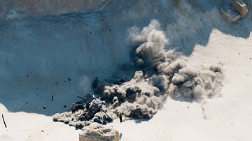 Houdini Attack Chopper Destruction with hip file