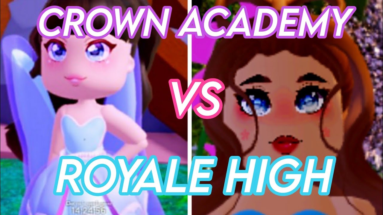 Crown Academy VS Royale High?! *Similarities* YouTube