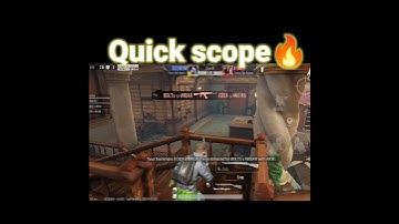 Quick Scope🔥😀 #short #bgmi #pubg #pubgmobile