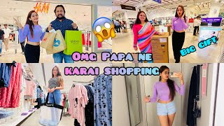 WOW😍 iss bar Papa ne Shopping karwa di 😱 New Dresses Western Outfits ki Shopping Bindasskavya