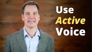 Using Active vs. Passive Voice when Storytelling by Communication Coach Alexander Lyon 11,859 views 8 months ago 7 minutes, 34 seconds