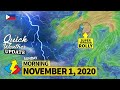 SUPER Typhoon RollyPH | Weather update today AM | SUNDAY – NOVEMBER 1, 2020 | Weather Forecast