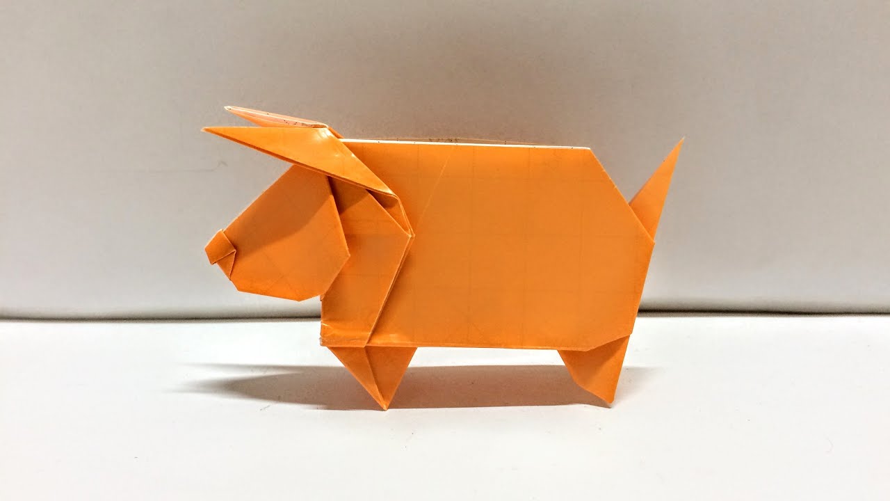 Origami Bull Tutorial Origami Bull Easy | How to make Origami Bull | Origami Tutorial - YouTube