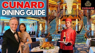 Complete Dining Guide for Cunard 2024: including the new Queen Anne and Queen Mary 2!