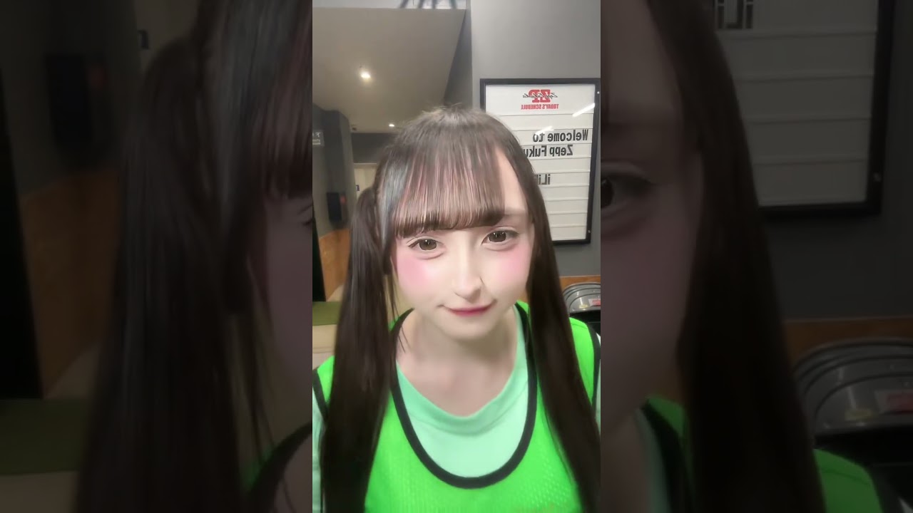 ビブスを自慢する動画 ᴗ̀ ̫ᴗ́ ♩ #08 #若葉のあ #ilife #アイドル
